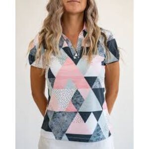 Yatta Golf Polo Women's Birdie Dropper Large L
